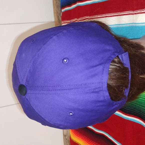 Colorado Rockies Baseball Hat Cap Adjustable Embroidered Purple Silver Black - Picture 5 of 11